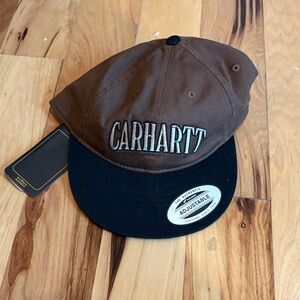 Carhartt Dark Brown and Black Adjustable Cap